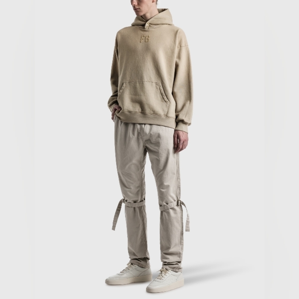 Fear of God FG Vintage Paris Sky Hoodie Seventh Collection Sz M